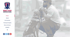 Desktop Screenshot of nextstepservicedogs.org